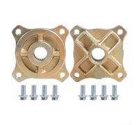 Rear Wheel Hub Set 25mm Center Bore 24 Tooth 4 Stud 78mm Bolt Pattern for ATV UTV Go Kart Buggy Dirt Bike Motorcycle Tricycle