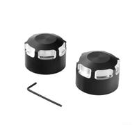 Rear Wheel Nut Cap for Bombardier Spyder 2008-Now Aluminum Bolt Covers Black Silver Styling Accessory Kit 2 Pcs