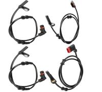 Rear Wheel Speed Sensor Compatible With For Clk55 For Amg For Coupe 2003 2004 2005 1Set Front Rear Left Right ABS Sensor Replacement Parts 2035400417