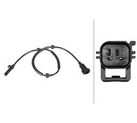 HELLA Wheel Speed Sensor Rear Fits Jaguar F-Pace Land Rover 6PU 358 216-451