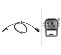 Rear Wheel Speed Sensor HELLA Fits LAND ROVER Discovery Range Rover 14- LR114868