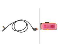 Rear Wheel Speed Sensor Right HELLA Fits MERCEDES Slk 04-11 1715400213