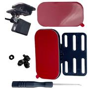 Rear Window Camera Mount - Adjustable Car Back Windov Suction Cup Holder | Dash Cam Bracket For Vehicle Rare Glass Windshield Recording Easy Installation | Reverse Recorder Inside Car