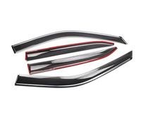 rear window deflectors Car Accessories Window Visor for Vent Shade Rain Sun Wind Guard Deflectors for Mitsubishi for Eclipse for Cross 2017-2021