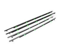 Rear Window deflectors Car Outside Window Moulding Trim Weatherstrip Seal Belt Weather Strip Deflector for CRV 2007-2011