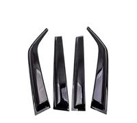rear window deflectors For Mitsubishi for Pajero NM NP NS NT NW NX 2000-2019 Weather Shields Shield Window Deflector Car Rain Brow