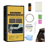 Rear Window Defogger Repair Kit, Car Rear Window Defroster Repair Kit Windshield Repair Kit Conductive Car Heated Rear Defroster Repair Kit Repair Disc Repair Set For Car Scratches Broken Grid Lines