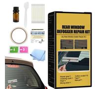 Rear Window Defogger Repair Kit, Heated Rear Window Repair Kit, Windshield RearWindow Repairs Tool, Car RearWindow Defroster Repairs, Windscreen Repairkit For Car Scratches Broken Grid Lines