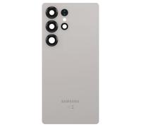 Rear window for Galaxy S25 Original Service Pack, Light grey