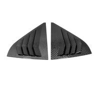 Rear Window Louver Fit For GAC Empow Fit For Dodge Attitude Car Rear Window Shutter Louvers Blinds Sun Shade Side Kit Trim Car Body Kits(Carbon fibre)