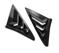 Rear Window Louver Fit For Honda Civic Hatchback Car Rear Side Vent Window Louver Cover Decoration Trims 2016-2021 Car Body Kits(Carbon Fiber)