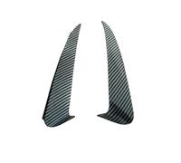 Rear Window Louver Fit For Mercedes-Benz C-Class W205 C43 C63 2014-2019 Rear Bumper Surrounds The Air Outlet Tail Car Body Kits(Carbon look)
