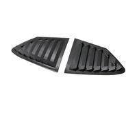 Rear Window Louver Scoop Cover Side Vent Trim For Ford For Focus 2019 2020 2021 2022 2023 Sedan Hatchback ABS Plastic(Carbon Look)