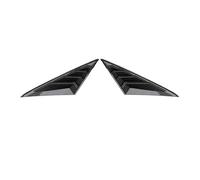 Rear Window Louver Shutter Cover Trim For Hyundai For Elantra 2021 2022 Air Vent Scoop Shade Accessories(carbon fiber)