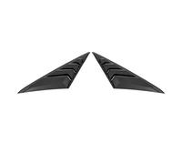 Rear Window Louver Shutter Cover Trim For Hyundai For Elantra 2021 2022 Air Vent Scoop Shade Accessories(Bright Black)