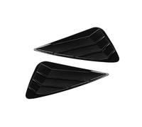 Rear Window Louver Shutter Decoration Panel Cover Trim Compatible With LEXUS NX NX200T NX300H 2015-2018 Car Accessories(Glossy Black)