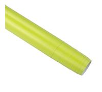 Rear Window Louvers 50 * 200/600cm Bright Glossy Car Wrap Stickers Film Auto Body Decoration Wrapping Foil With Air Bubble Free Side Vent Trim(Fluorescence Yellow,50x400cm)