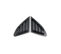 Rear Window Louvers Fit For Chevrolet Malibu 2016-2021 Car Rear Window Louver Shutter Cover Side Vent Scoop Blinds Trim Exterior Side Vent Trim(Gloss Black)