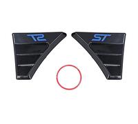 Rear Window Quarter Louver Cover ST Style Side Vent ABS Material Sporty Racing Look Fit for Focus MK 2 Pair of Rear Window Shutter