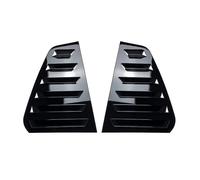 Rear Window Shutter Compatible For Volkswagen Golf 7 MK7 7.5 2013-2019 Side Air Vents Shutter Cover Trim Exterior Accessories A Pair(Piano black)