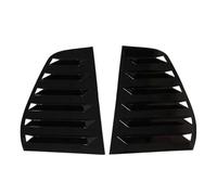 Rear Window Side Splitter Wing For Vw For Golf For Mk6 Hatchack For GTI For R 2008-2013 Hatchback Pair Window Shutter Cover Louver Air Vents(Glossy Black)