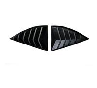 Rear Window Side Spoiler For Chevy For Camaro 5th Gen 2010-2015 Car Rear Window Shutter Cover Spoiler Gloss Black Side Louver(Matte Black)