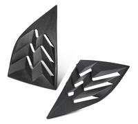 Rear Window Side Spoiler For Dodge For Challenger 2008-2021 2Pcs Side Window Scoop Louvers Abs Window Visor Cover Sun Rain Shade Vent