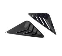Rear Window Side Spoiler For Hyundai For IX35 2010-2015 Pair Car Rear Louver Window Side Shutter Cover Trim Sticker Vent Scoop(Carbon Look)