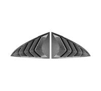 Rear Window Side Spoiler For Tesla For Model 3 2017-2023 Pair Rear Window Shutter Cover Spoiler Triangle Louver Trim(Gloss Black)