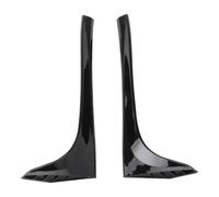 Rear Window Side Spoiler For VW For Golf 7 7.5 For MK7 For MK7.5 2014-2018 2pcs Rear Window Side Trunk Spoiler Canard Canards Splitter(Bright Black)
