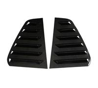 Rear Window Side Spoiler For VW For Golf 7 For MK5 For MK6 For MK7 For MK7.5 2003-2020 Pair Window Shutter Cover Louver Rear Side Trim Spoiler(Carbon Look)