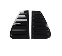 Rear Window Side Spoiler For VW For Golf For MK4 TSI MPI GTI R 4-Door Hatchback 2001-2024 Gloss Black Rear Triangle Window Shade Spoiler Louvers