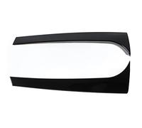 Rear Window Side Spoiler Pair, Gloss Black ABS Replacement for 2017-2022, Aerodynamic Rear Window Side Wing with Bevelled Edge Trim for Enhanced Styling and Airflow