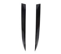 Rear Window Side Spoiler Pair, Glossy Black ABS, for X6 E71 E72 2008-2014 - Aerodynamic Design, Scratch, Sporty Style for Vehicle Upgrade