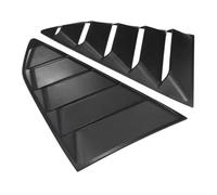 Rear Window Side Spoiler Wing For Chevy For Camaro 2016 2017 2018 2Pcs Car Rear Window Shutter Cover Spoiler Quater Window Louvers Side Vent Trim Decoration