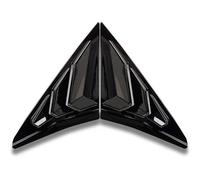 Rear Window Side Spoiler Wing For Civic For Type R Hatchback 2019-2021 Car Rear Side Window Louver Shutter Air Vent Scoop Shades Cover Trim