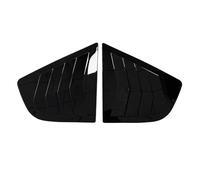 Rear Window Side Spoiler Wing For Jazz 2009 2010 2011 2012 2013 Abs Plastic Rear Window Quarter Louver Cover Side Vent Trim Adhesive