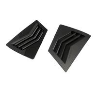 Rear Window Side Spoiler Wing For Mazda 3 2009 2010 2011 2012 2013 Pair Car Rear Window Quarter Louver Shutter Covers Trim Sticker Vent Scoop