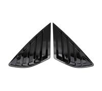 Rear Window Side Spoiler Wing Kit For Fusion For Mondeo For MK5 2014-2019 Car Rear Side Window Quarter Louver Cover Exterior Decor Black(Glossy Black)