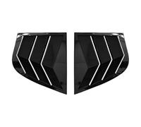 Rear Window Side Spoiler Wing Kit For Kia For Stinger 2018-2022 Side Window Louvers Spare Parts Durable Replaces Sunshade Cover Air Vent(Gloss Black)