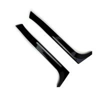 Rear Window Side Trunk Spoiler Canards For VW For Golf 6 MK6 GTI GTR GTD 2008-2013 Glossy Black ABS Splitter Accessories(For GTD)