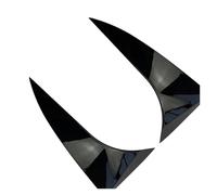 Rear Window Spoiler Side Wing Cover Splitters ABS Glossy Black For Ford For Focus 2015 2016 2017 2018 Hatchback