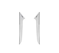 Rear Window Spoiler Trims Chrome Car Garnish For Toyota For Raize A200 2020 2021 2022 Tail Wing Triangle Sequin Cover(ABS Chrome)