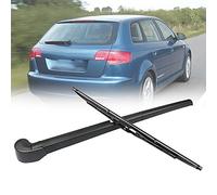 Rear Windscreen Arm Blade Kit - Replacement for A3 2003-2013 & A4 B6 Kombi 2000-2004 & A4 B7 Kombi 2004-2007 - All Season Natural Rubber Cleaning Window
