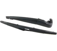 Rear Windscreen Wiper Blade and Arm Set, for Jeep Wrangler 2008 2009 2010 2011 2012 2013 2014 2015 2016 2017, ABS Rear Window Windscreen Wiper