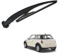 Rear Windscreen Wiper Blade Arm kit for MINI Cooper R56 2007-2013 | rear wiper replacement,quiet rubber,all-weather performance,quick install for SUV hatchback minivan rear glass