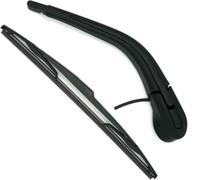 Rear Windscreen Wiper Blade Arm kit for Peugeot Expert 2-Door 2007-2013 | rear wiper replacement,quiet rubber,all-weather performance,quick install for SUV hatchback minivan rear glass