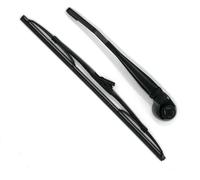 Rear Windscreen Wiper Blade Arm kit for Polo 2004-2009 | rear wiper replacement,quiet rubber,all-weather performance,quick install for SUV hatchback minivan rear glass