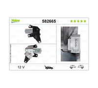 Rear Windscreen Wiper Motor VALEO for Micra Sandero 582665 Top Quality