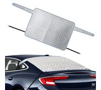 Rear Windshield Cover, 2-Layered All Weather Back Window Frost Cover,Back Window Car Covers Frost, Car Windshield Protective Cover,Rear Windscreen Fits Truck SUV Van Car Accessories